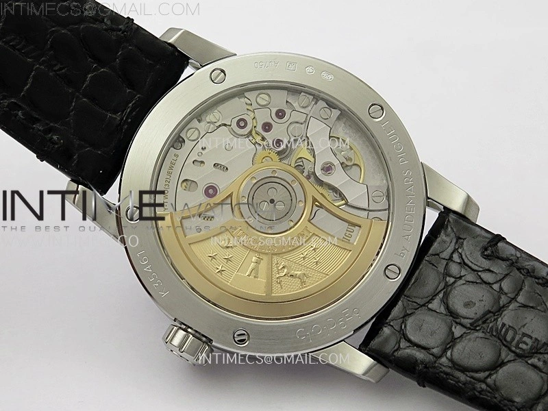 Code 11.59 SS 15210 APSF 1:1 Best Edition Black Dial on Black Leather Strap SA4302 Super Clone